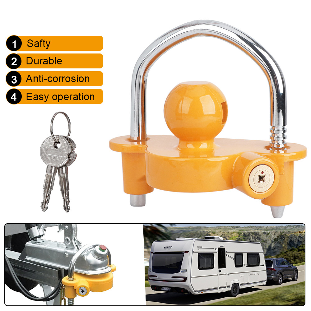 U Lock Heavy Duty - U-Bolt Trailer Ball Lock universale Heavy-Duty