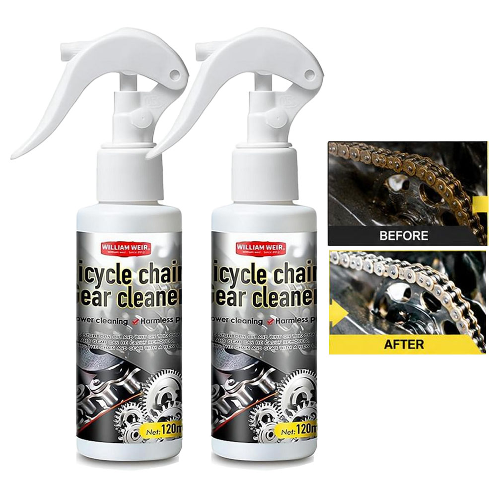 Grease Waterproof Bike - Sgrassatore per Catena Bicicletta 120ml, Cera