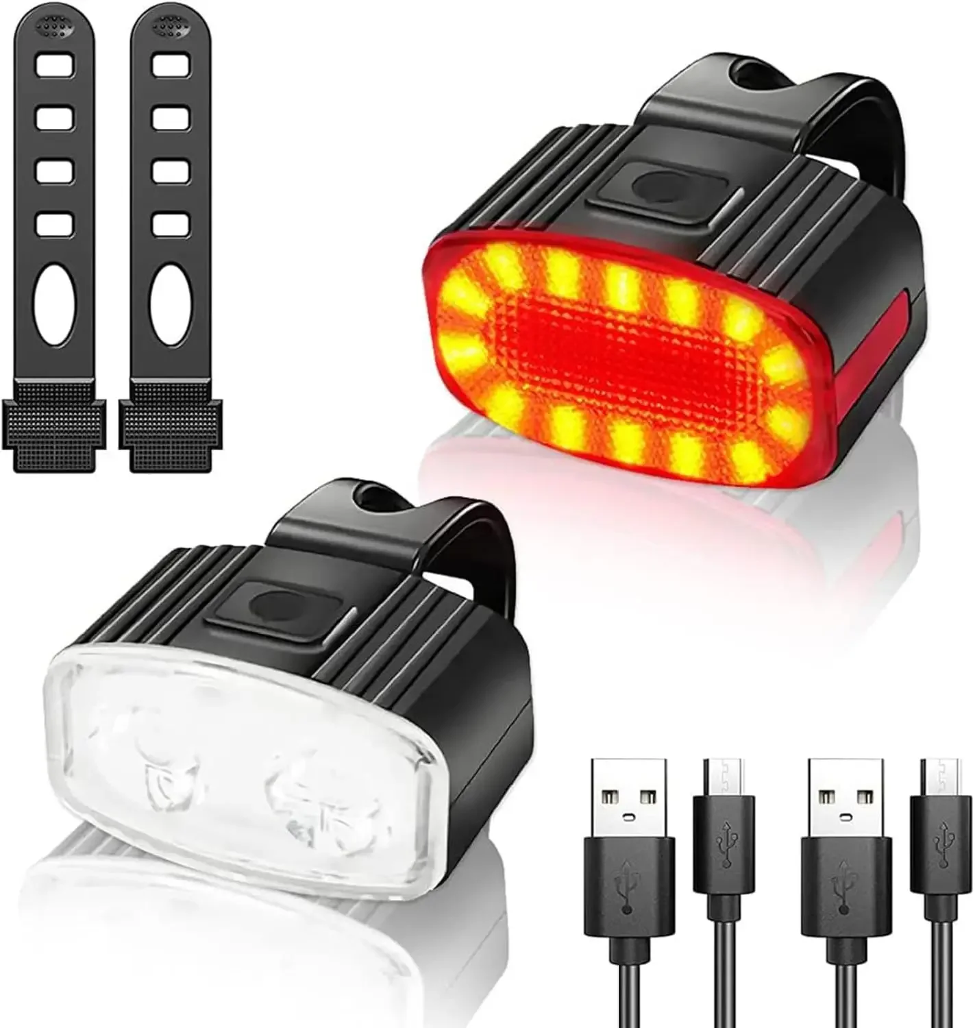 Bike Light Front Rear - Bicicletta bicicletta anteriore posteriore luce Set