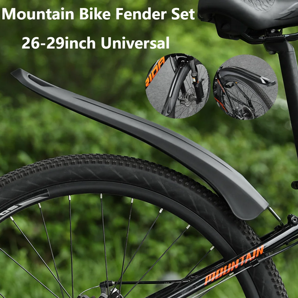 Fender Mudguard Set - 2 pezzi parafango bicicletta PP plastica