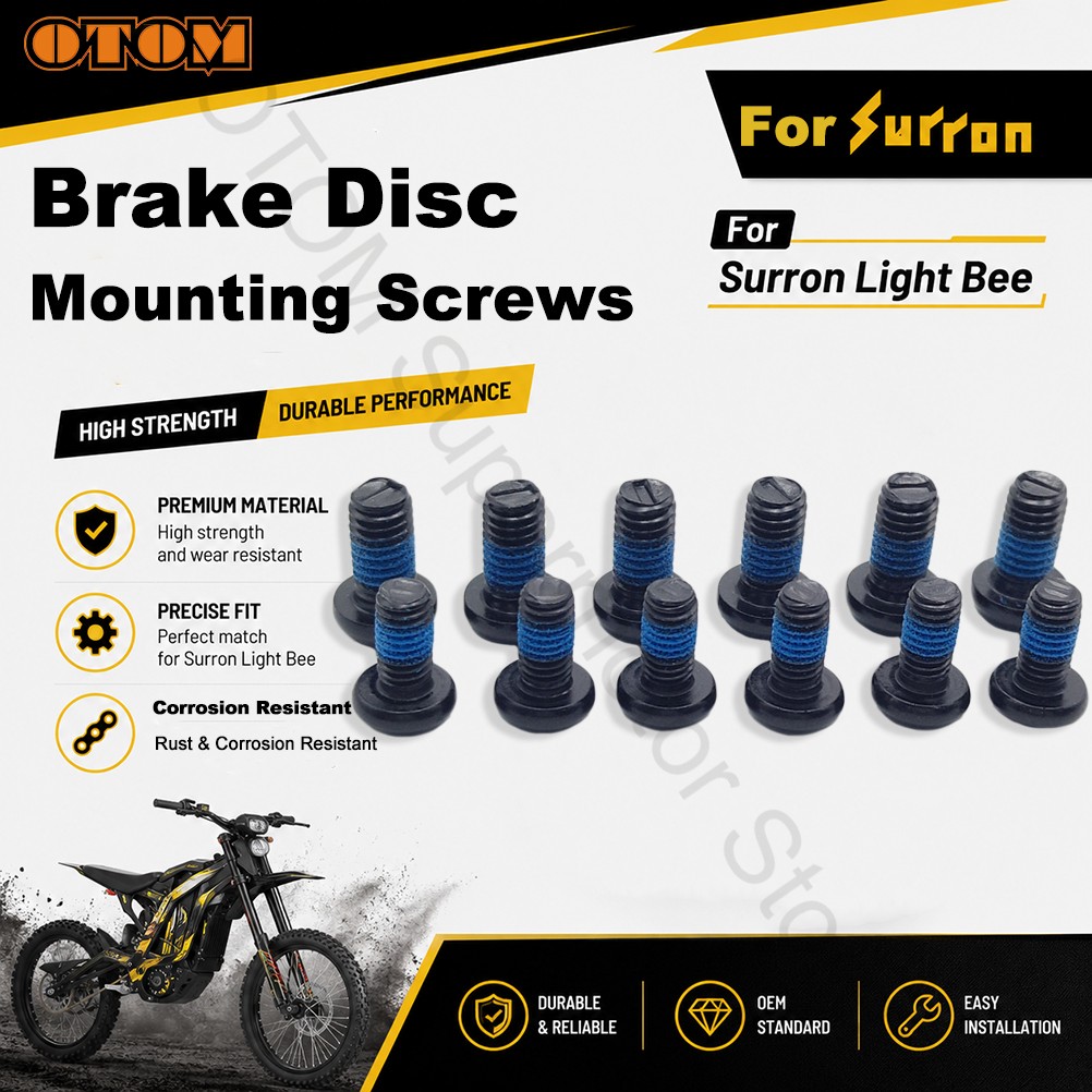 Bike Light Front Rear - Viti di Montaggio Originali per Disco
