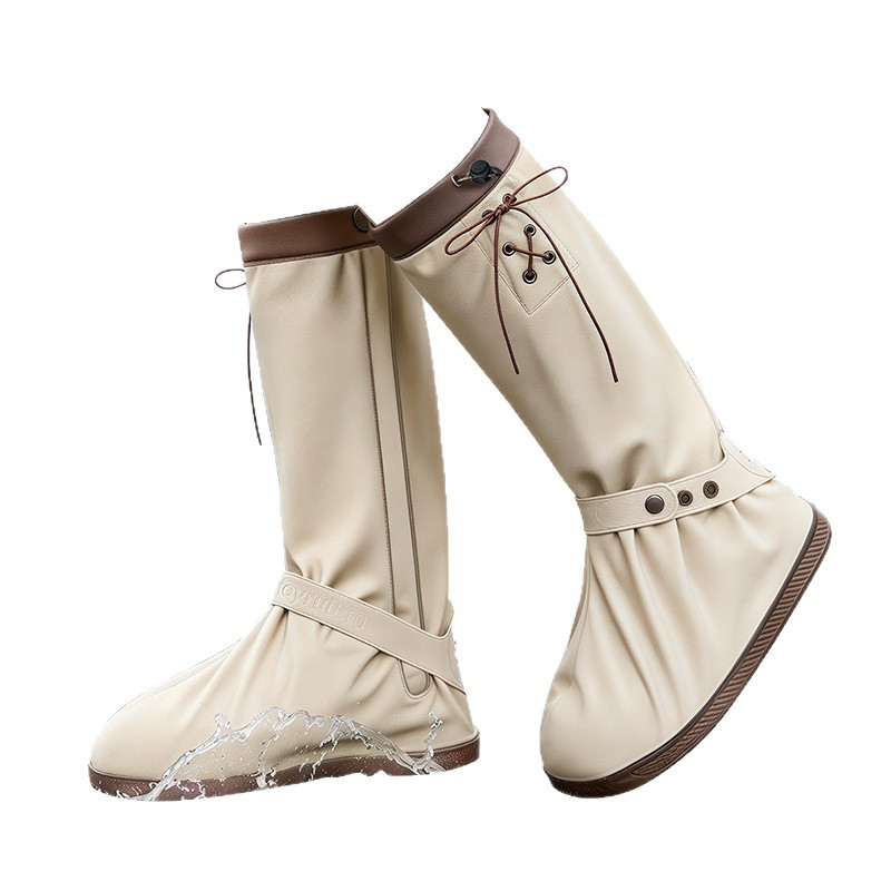 Cycling Commute Rain - Eleganti Copriscarpe Impermeabili Unisex con Polsino