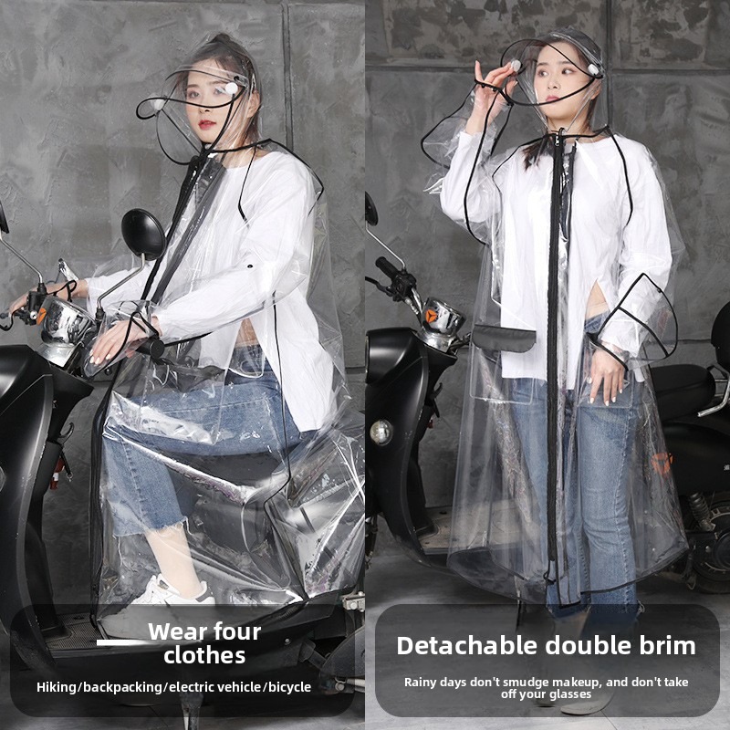 Poncho Impermeabile Trasparent - Cycling Commute Rain recensione e prezzo