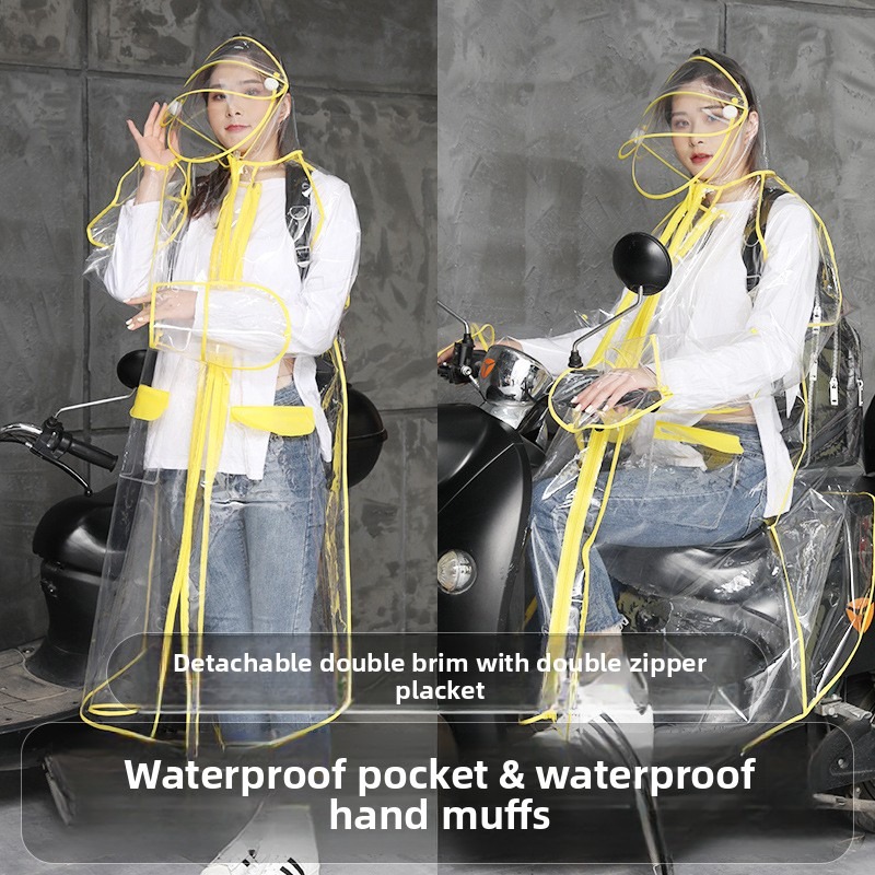 Poncho Impermeabile Trasparent - Cycling Commute Rain recensione e prezzo