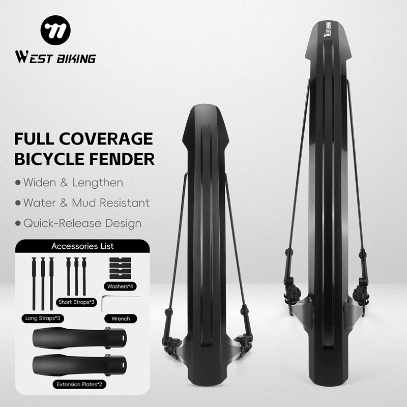Set di parafanghi WEST BIKING  - Fender Mudguard Set recensione e prezzo