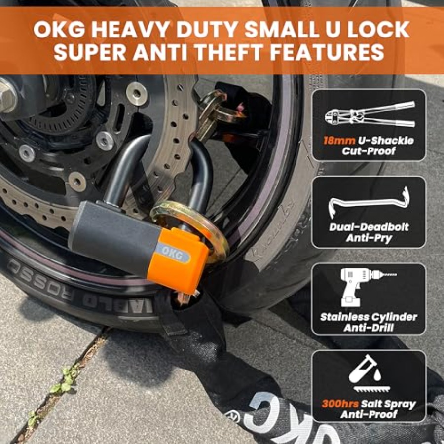Lucchetto a U Robusto OKG 18mm - U Lock Heavy Duty recensione e prezzo