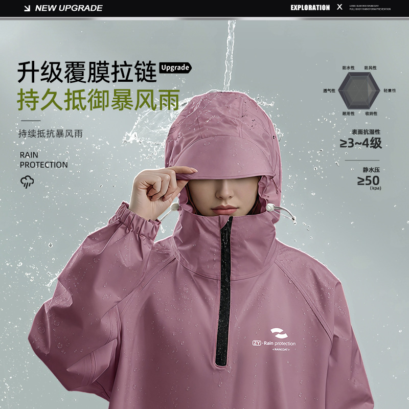 Impermeabile Unisex con Cappuc - Cycling Commute Rain recensione e prezzo