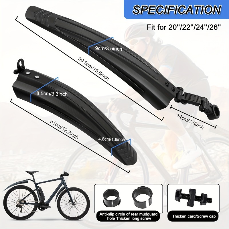 Set di Parafanghi per Biciclet - Fender Mudguard Set recensione e prezzo