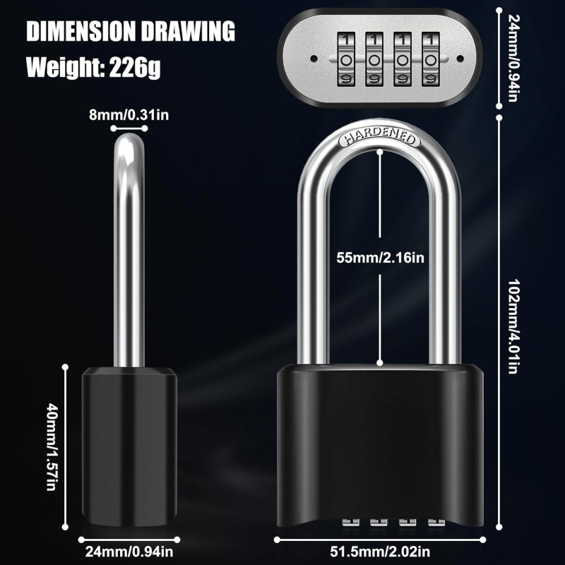 Lucchetto a combinazione resis - U Lock Heavy Duty recensione e prezzo