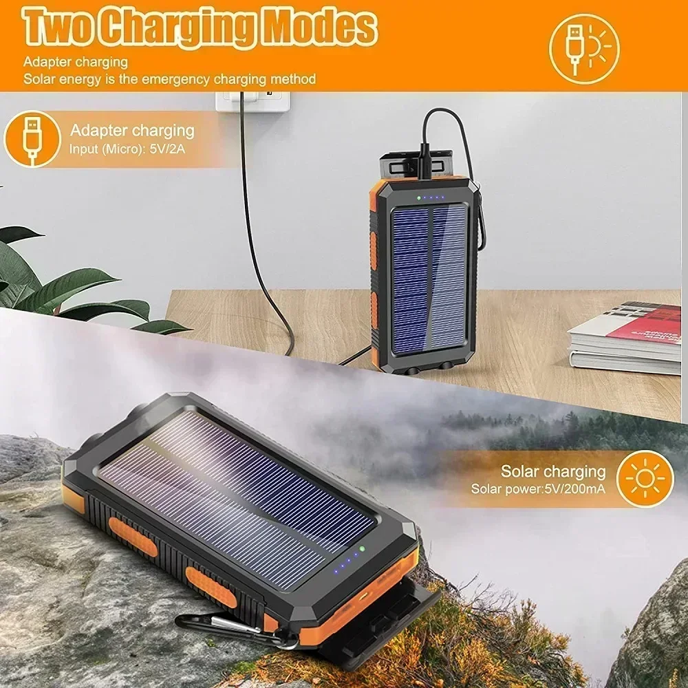 Lenovo 50000mAh Solar Power Ba - Usb Charger Dynamo recensione e prezzo