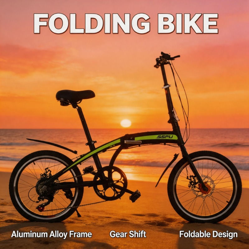 Bicicletta Pieghevole in Lega  - Commuter Biking recensione e prezzo