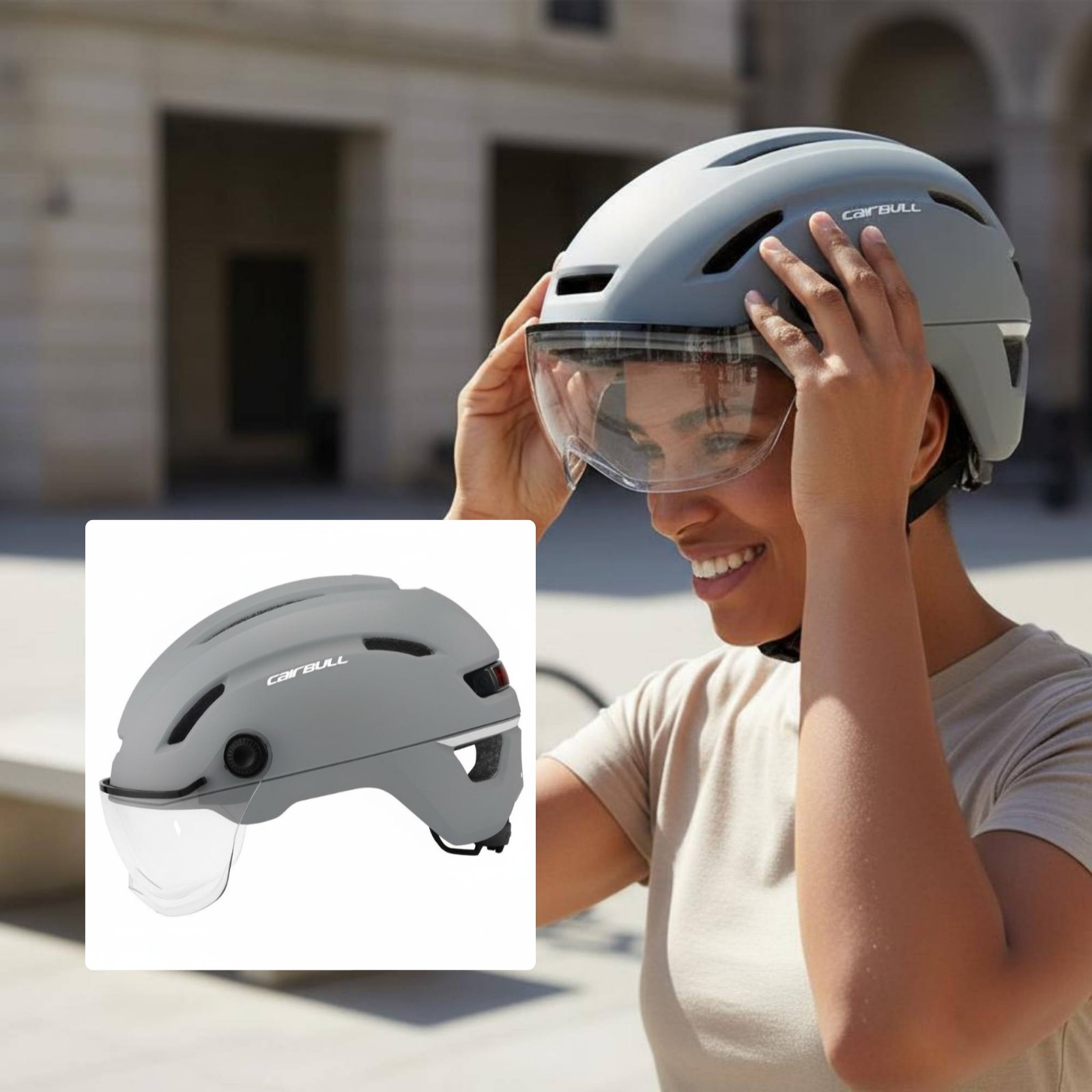 Casco per Bicicletta Elettrica - Cycling In City recensione e prezzo