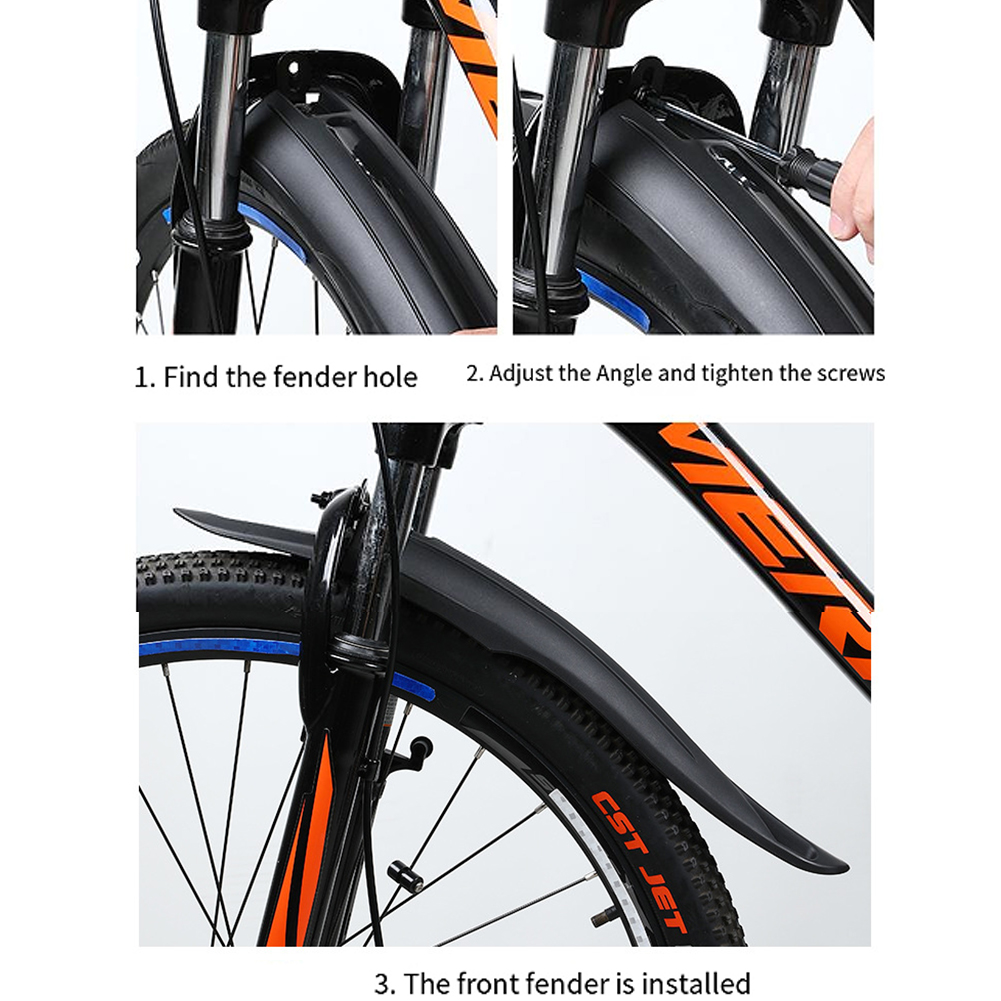 Set parafanghi per mountain bi - Fender Mudguard Set recensione e prezzo