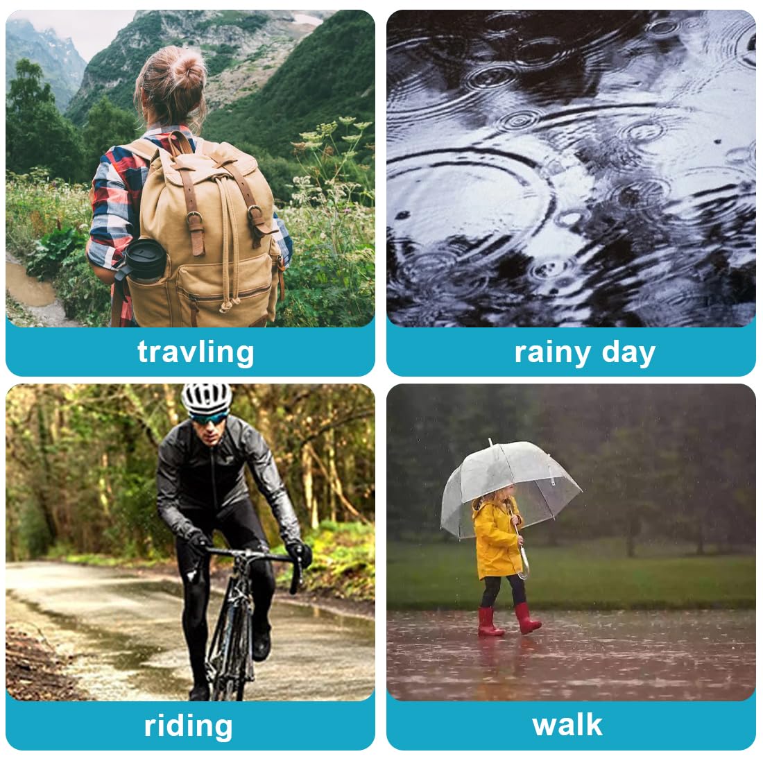 Impermeabile per Adulti, Ponch - Cycling Commuter Rain Gear recensione e prezzo