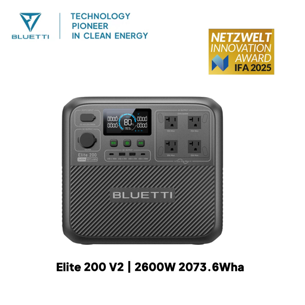 【Rinnovato】BLUETTI Elite 200 V - Usb Charger Dynamo recensione e prezzo