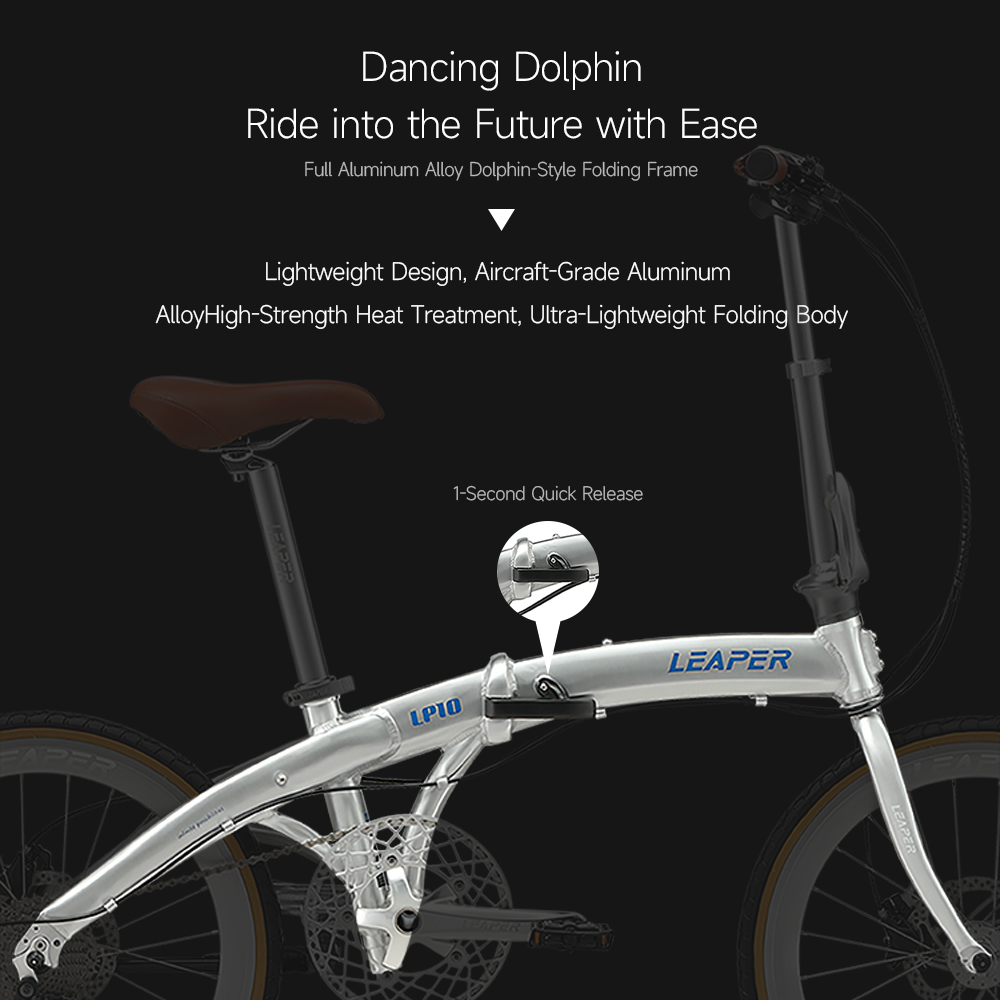 Bicicletta Pieghevole in Pelle - Commuter Biking recensione e prezzo