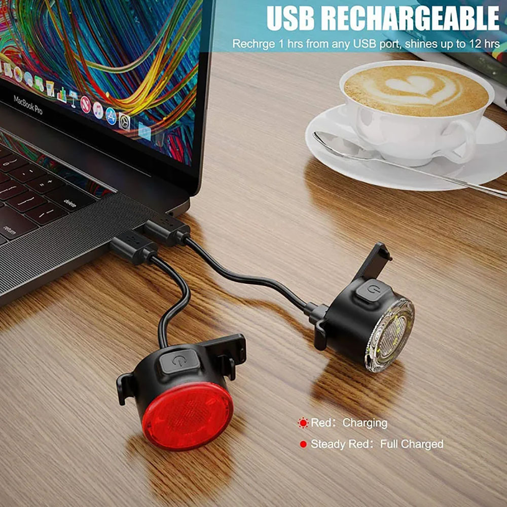 Set di Luci LED per Bicicletta - Bike Light Front Rear recensione e prezzo